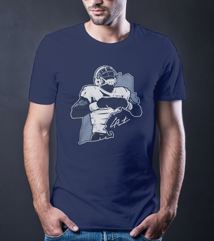 Cam Newton Celebration Football Player Signature Pose T-Shirt