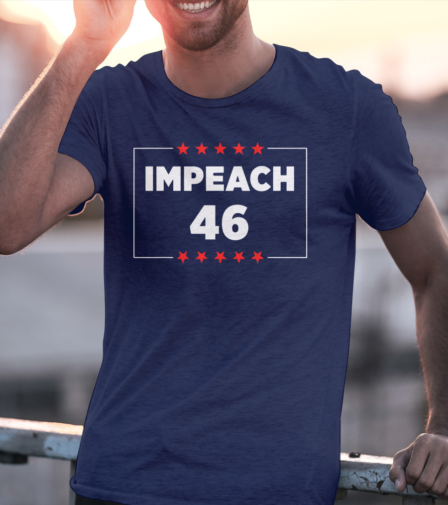 Impeach 46 Stars And Box T-Shirt