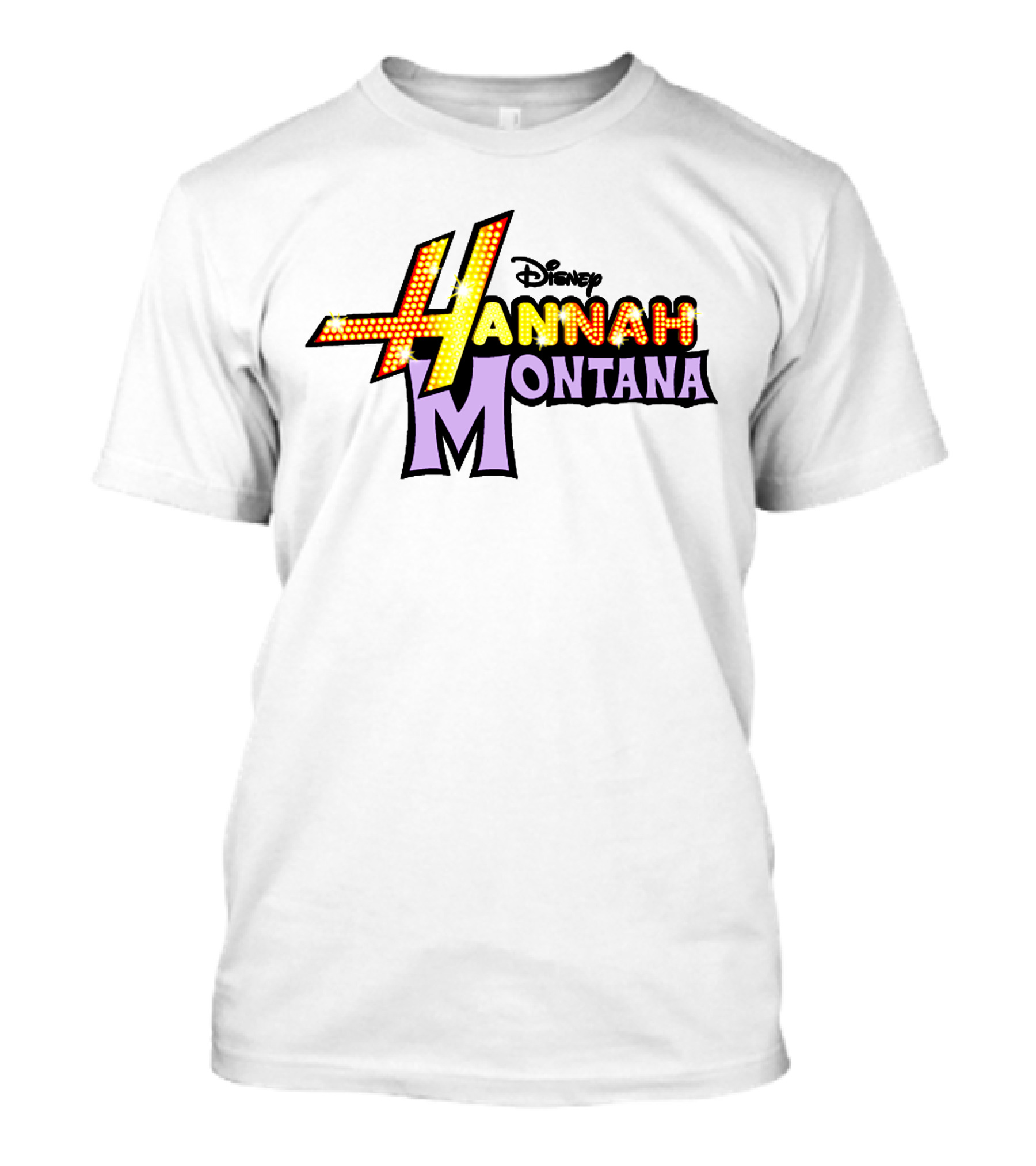 Disney Hannah Montana Logo Miley Cyrus T-Shirt