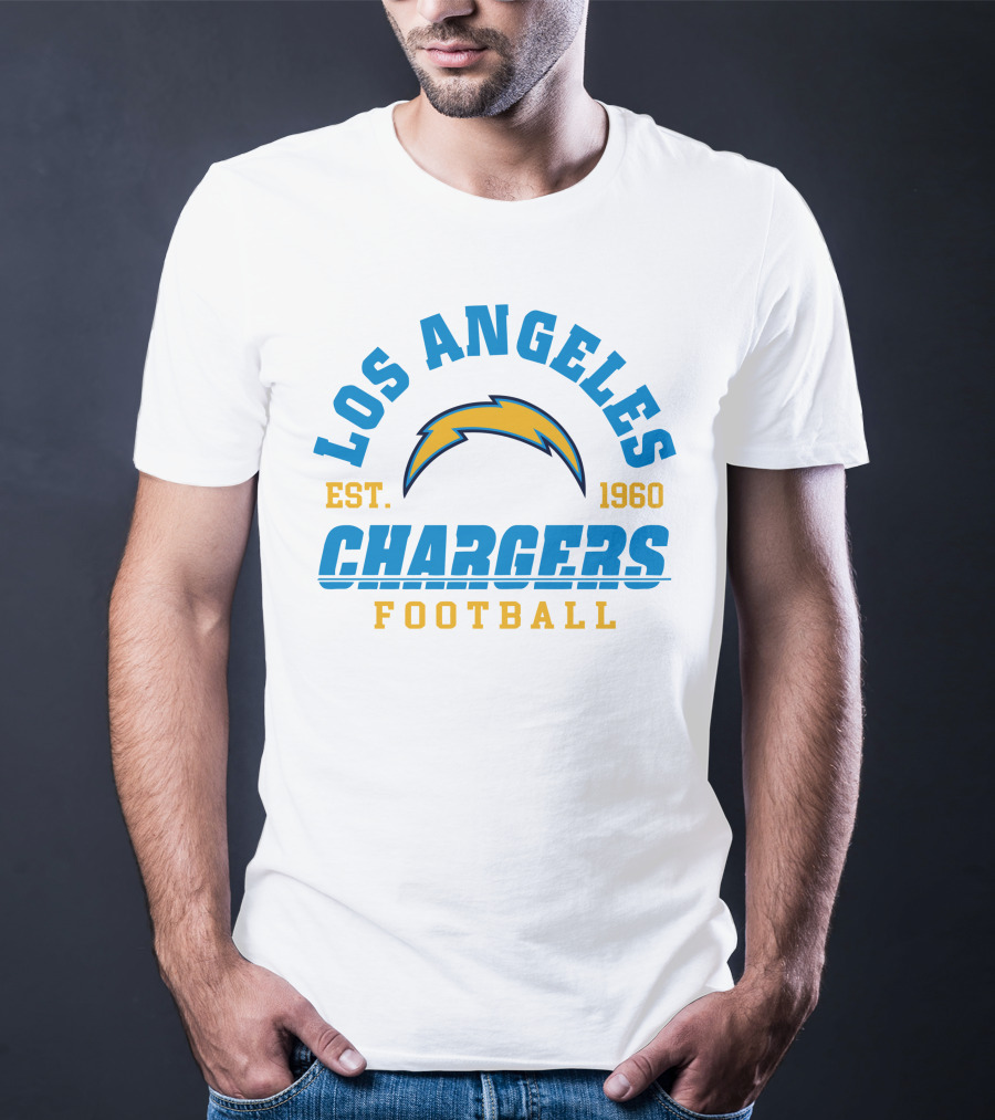Los Angeles Chargers Est. 1960 Football T-Shirt