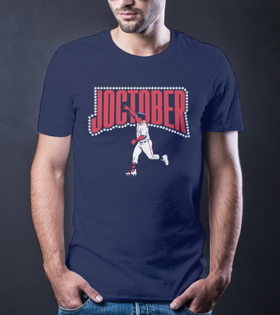 Joctober Baseball Icon Joc Pederson T-Shirt