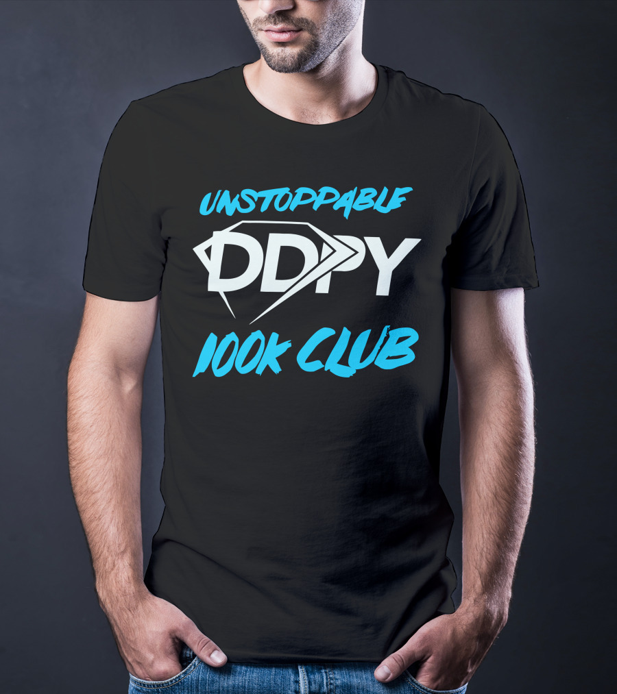 Unstoppable DDPY 100K Club Fitness Achievement T-Shirt