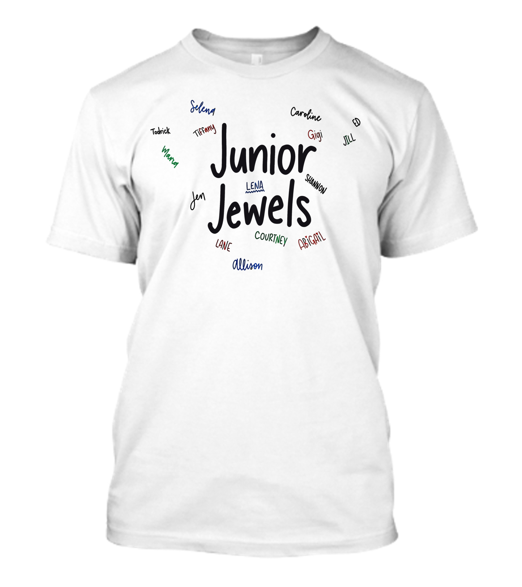 Junior Jewels Taylor Swift You Belong With Me Names T-Shirt