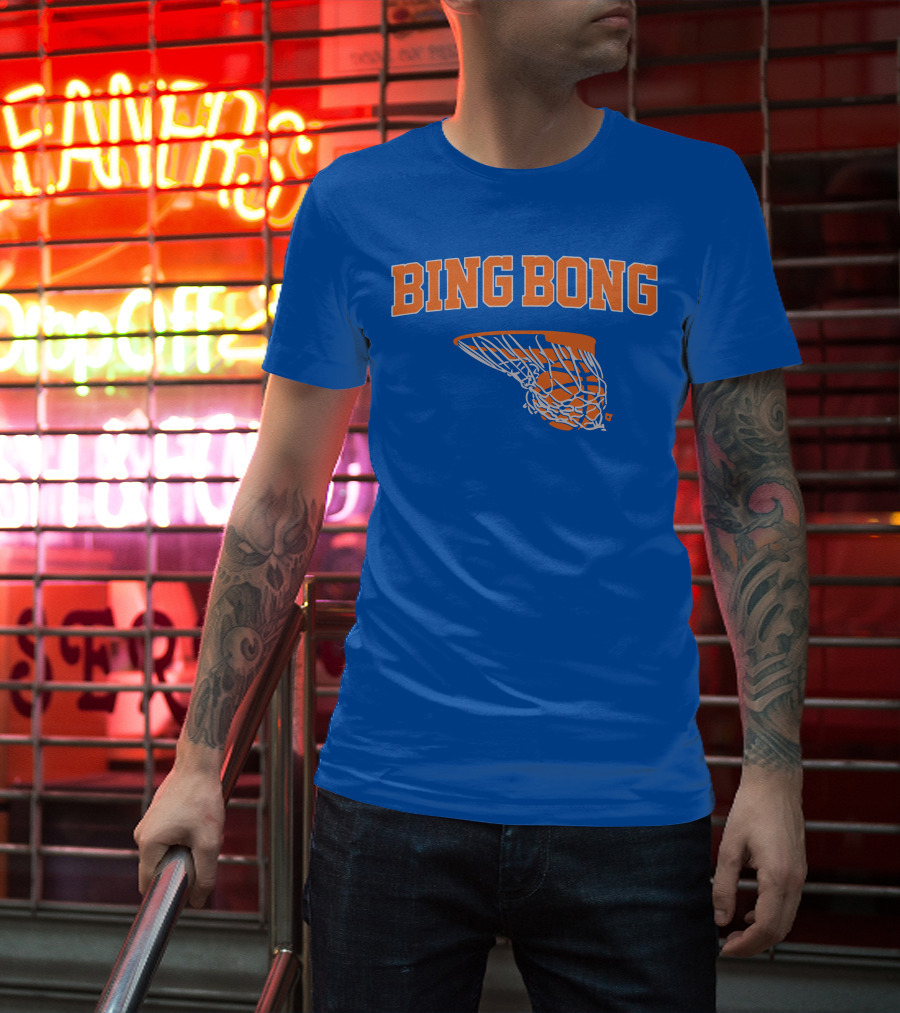 Bing Bong New York Basketball Net T-Shirt