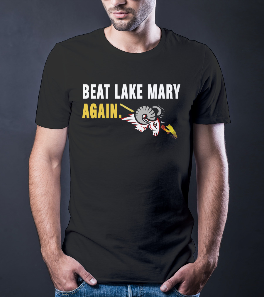 Beat Lake Mary Rams Again T-Shirt