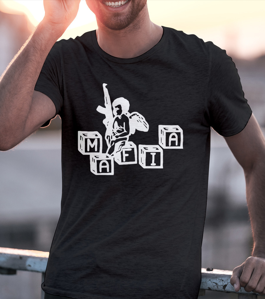 Kai Cenat Mafia Cherub Blocks T-Shirt