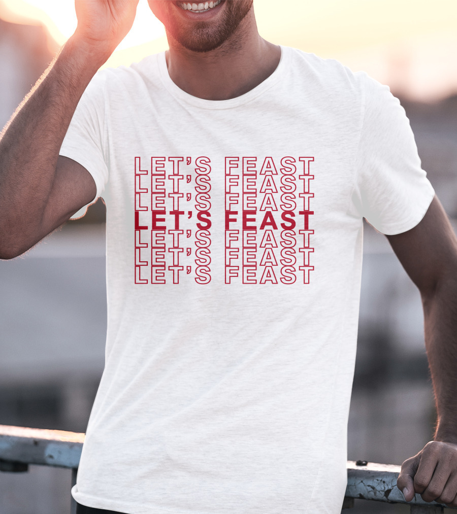 Elyse Myers Let's Feast Merch Shop T-Shirt
