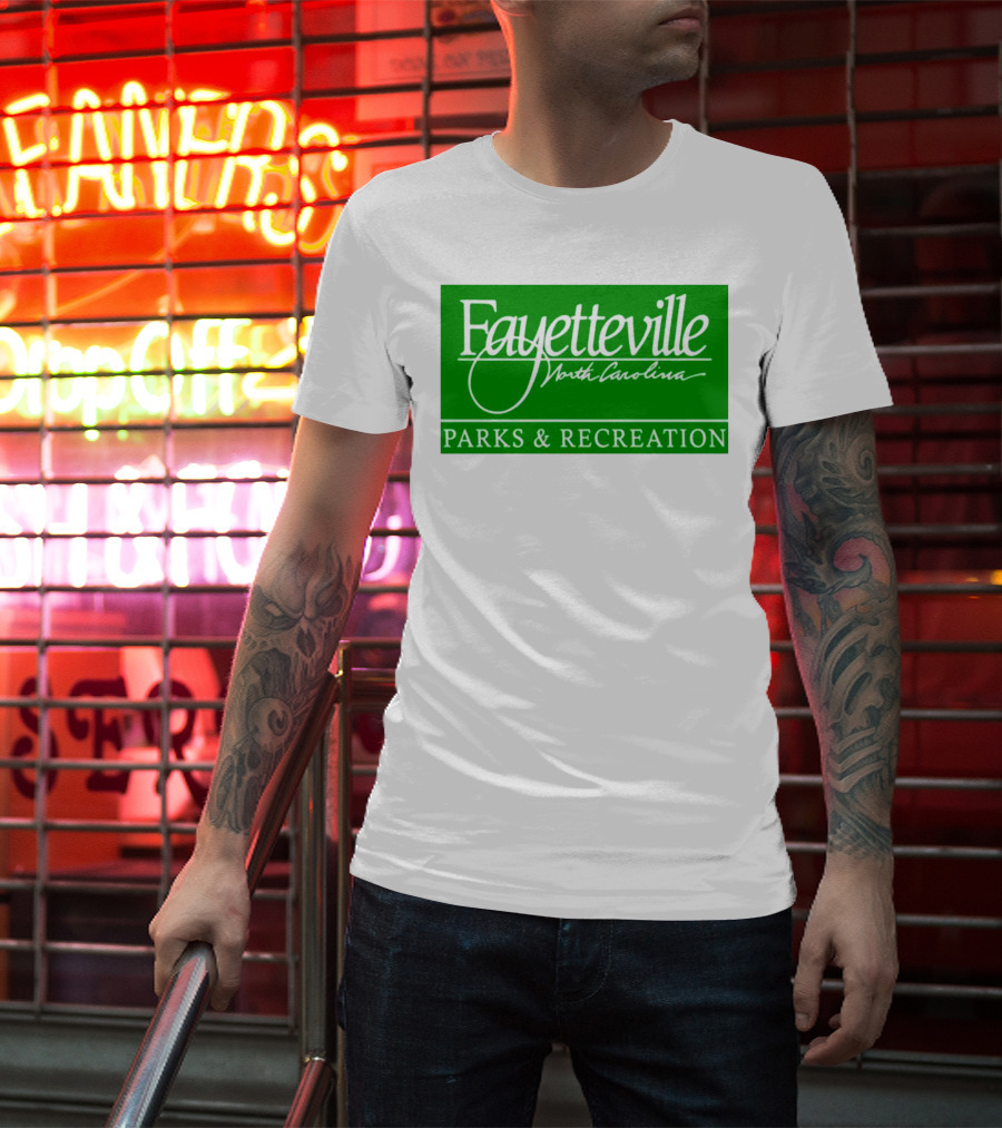 Young J Cole Fayetteville Parks And Recreation North Carolina T-Shirt