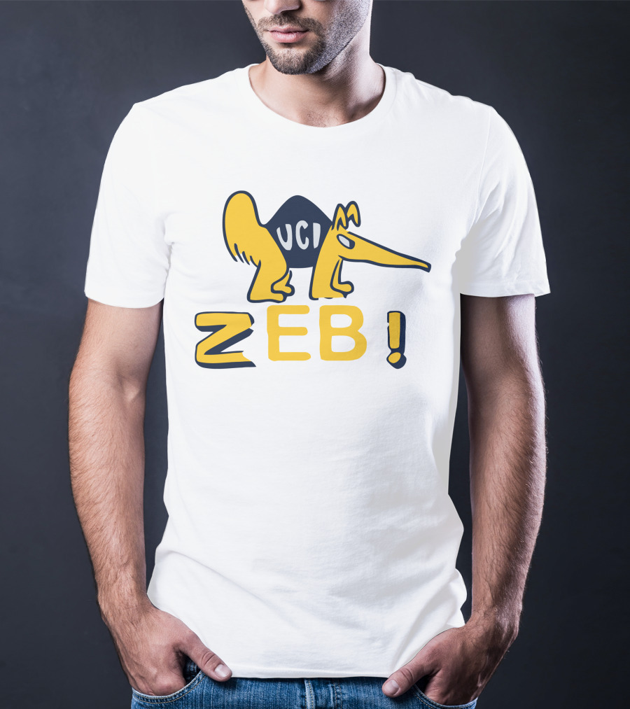 UCI Zeb Baseball Anteater T-Shirt