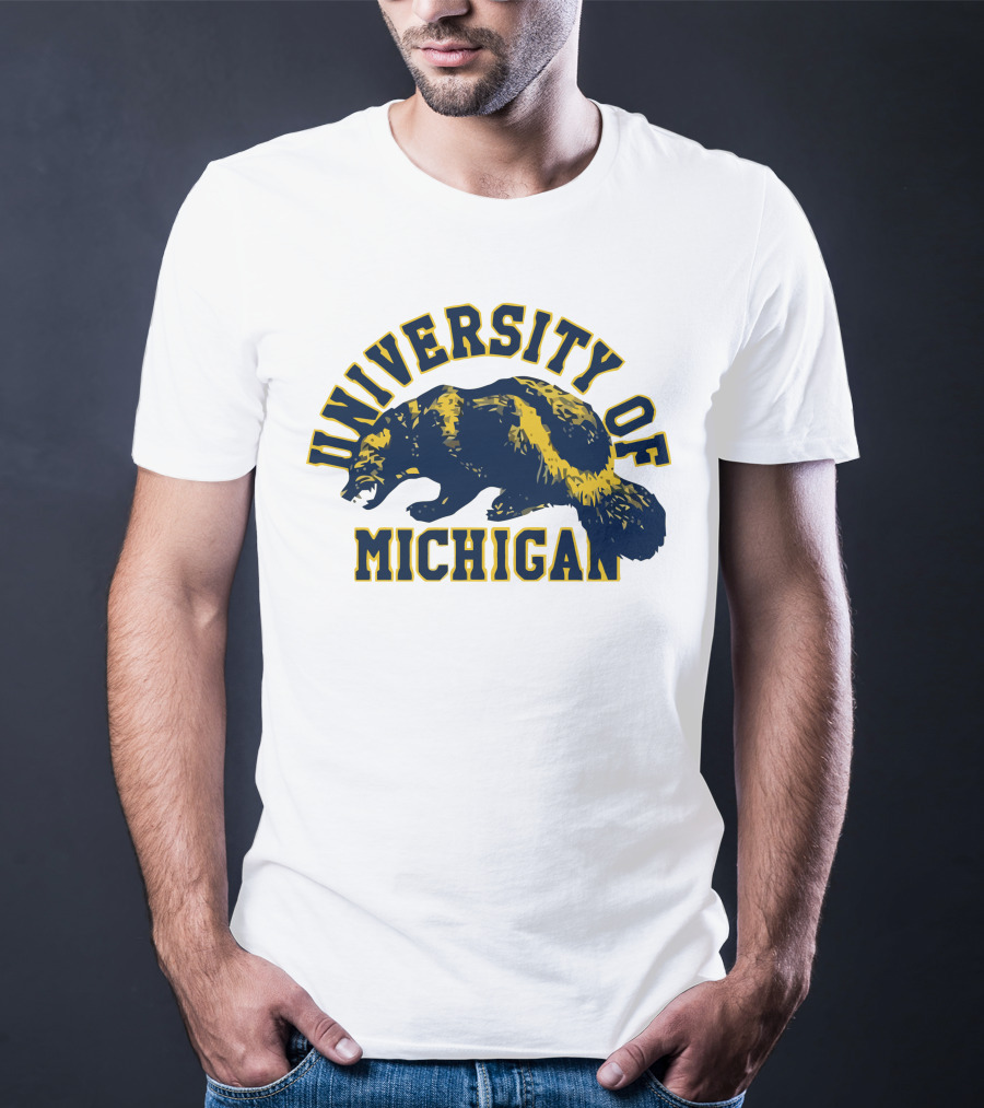 University Of Michigan Wolverines Vintage Wolverine T-Shirt