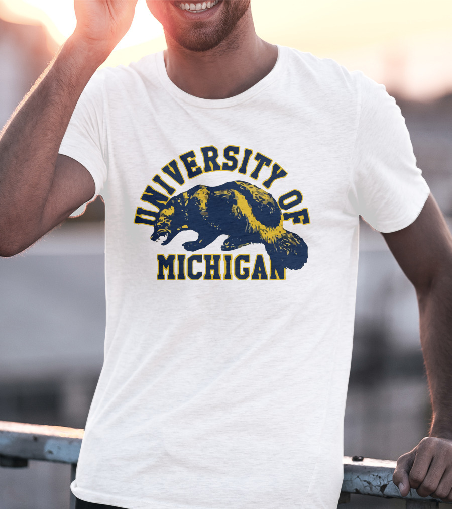 University Of Michigan Wolverines Vintage Wolverine T-Shirt