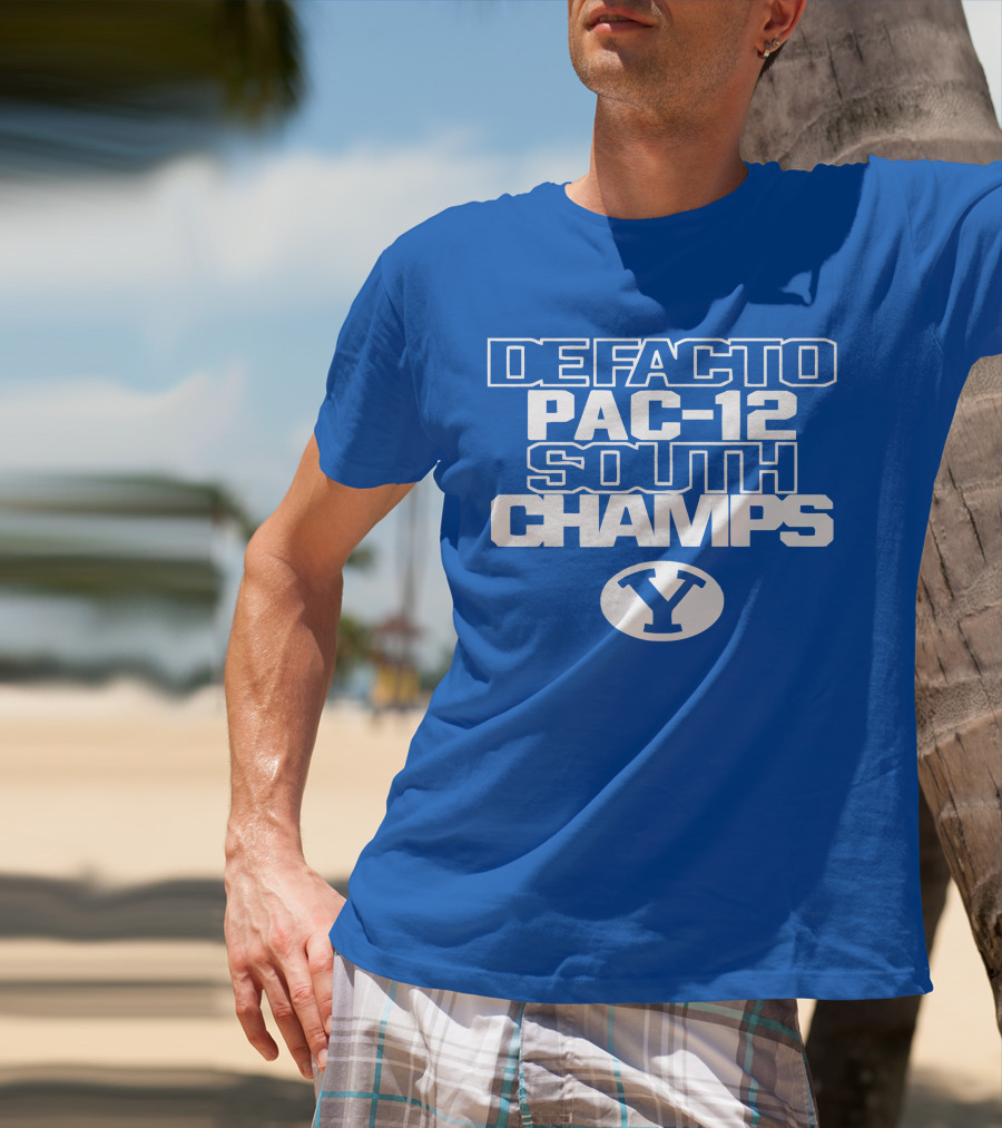 Defacto Pac-12 South Champs Byu Y T-Shirt