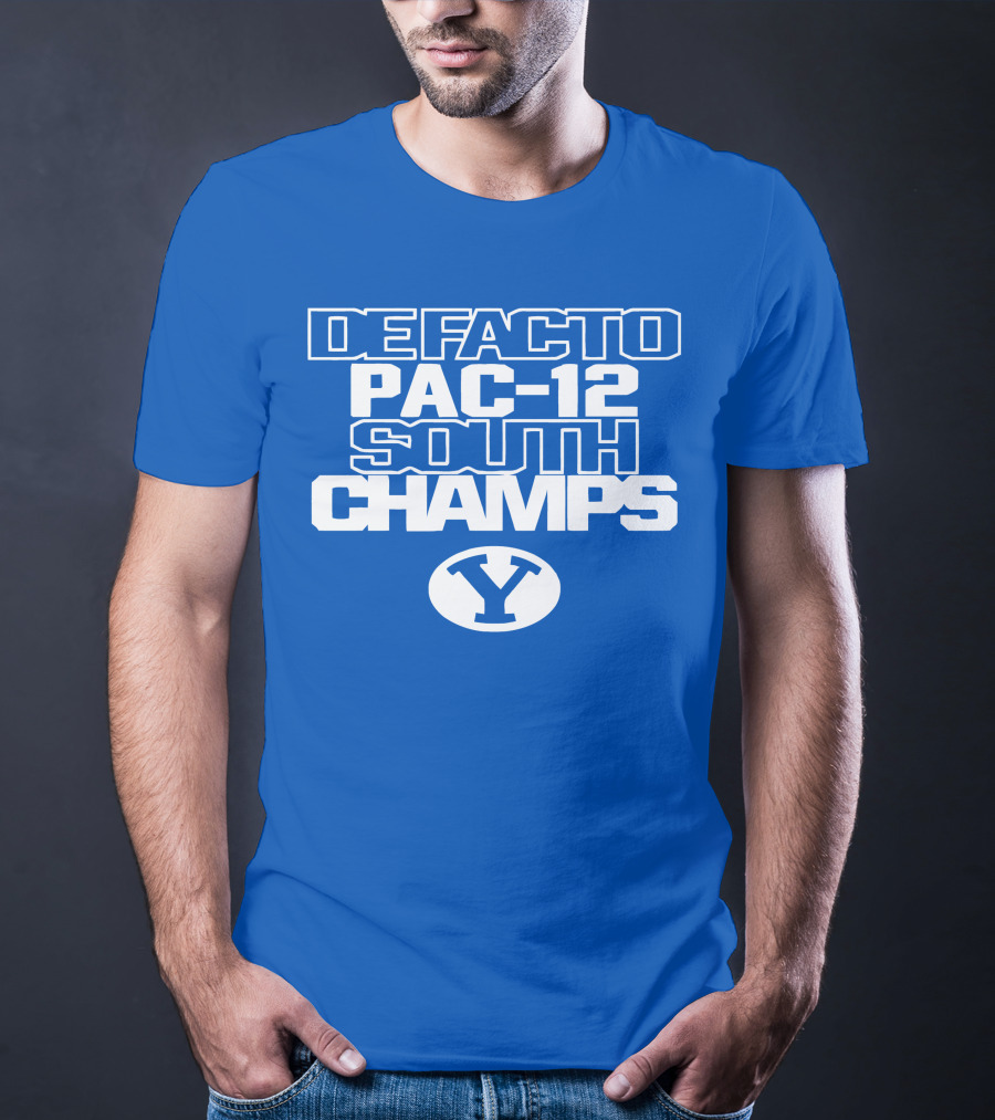 Defacto Pac-12 South Champs Byu Y T-Shirt
