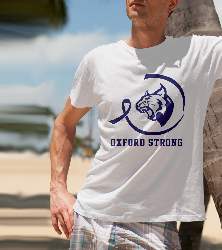 Oxford Strong Tate Myre Wildcats Ribbon T-Shirt