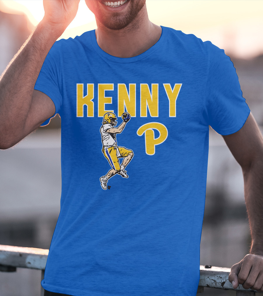 Kenny Pickett P Football Catch Pitt Jumper T-Shirt