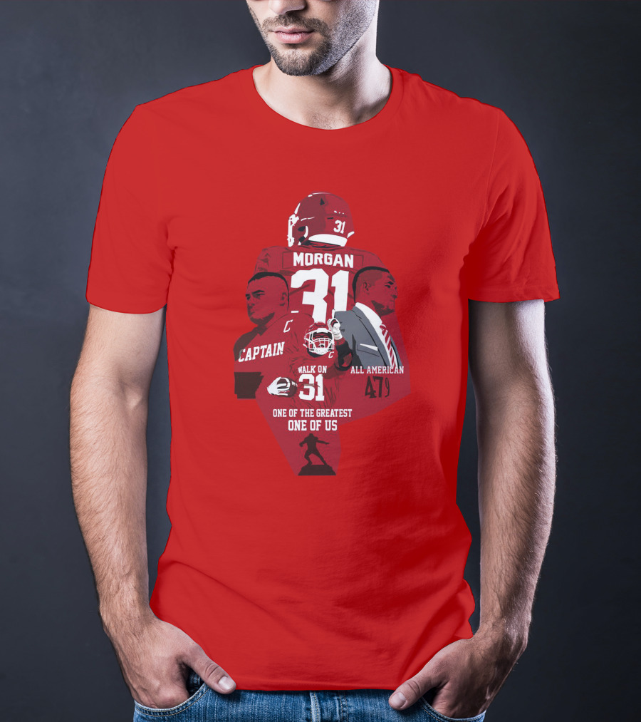 Grant Morgan One Of The Greatest Captain All American 479 T-Shirt