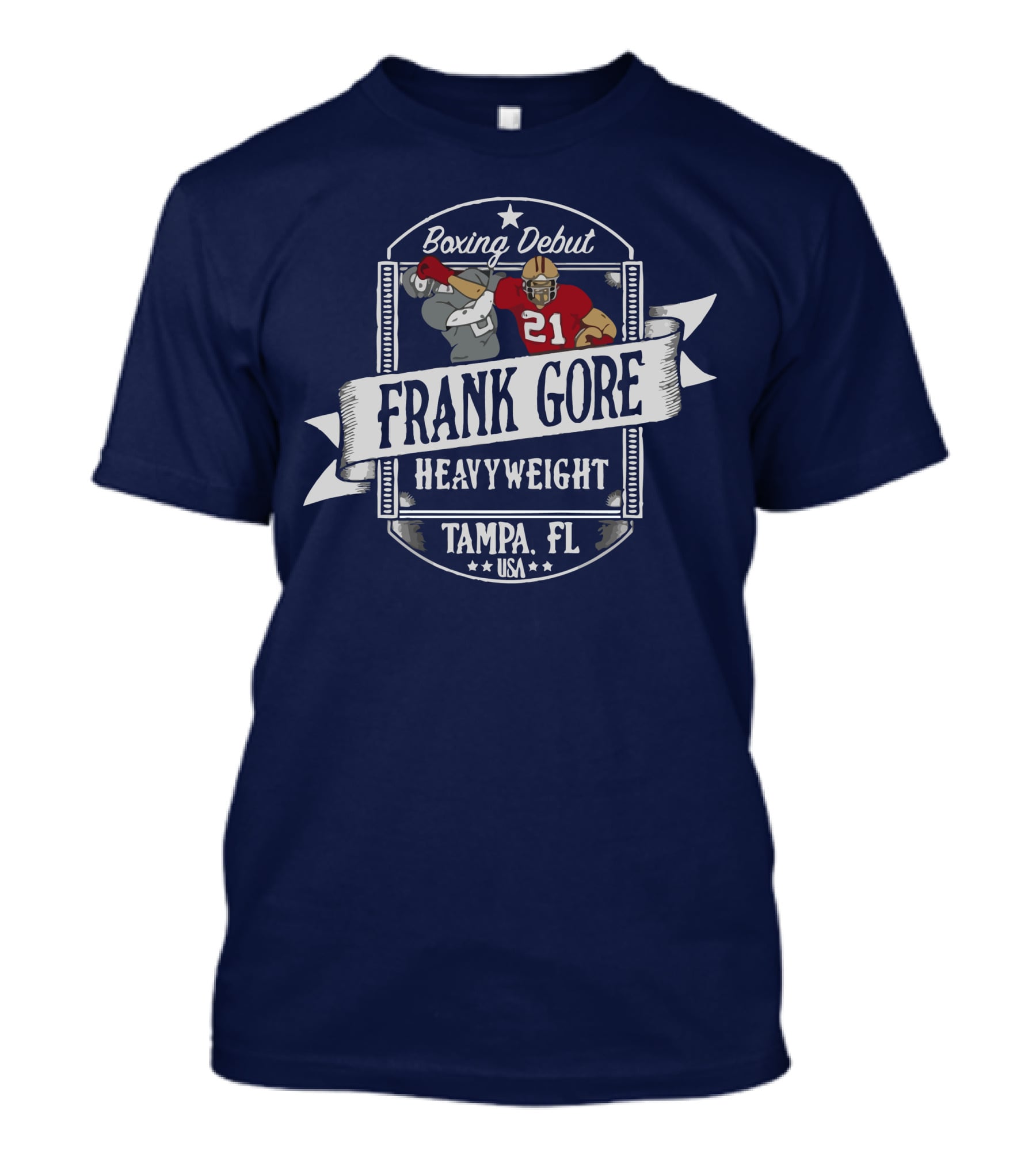 Frank Gore Boxing Debut Heavyweight Tampa FL USA T-Shirt