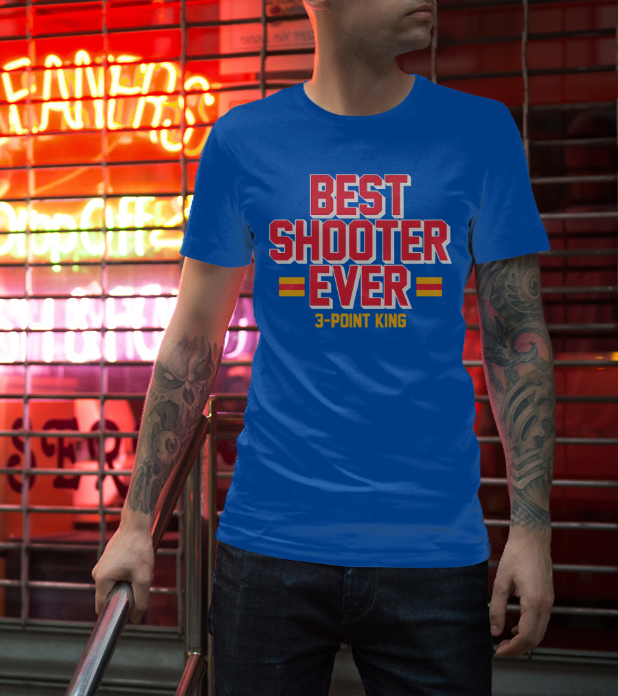 Best Shooter Ever 3-Point King T-Shirt
