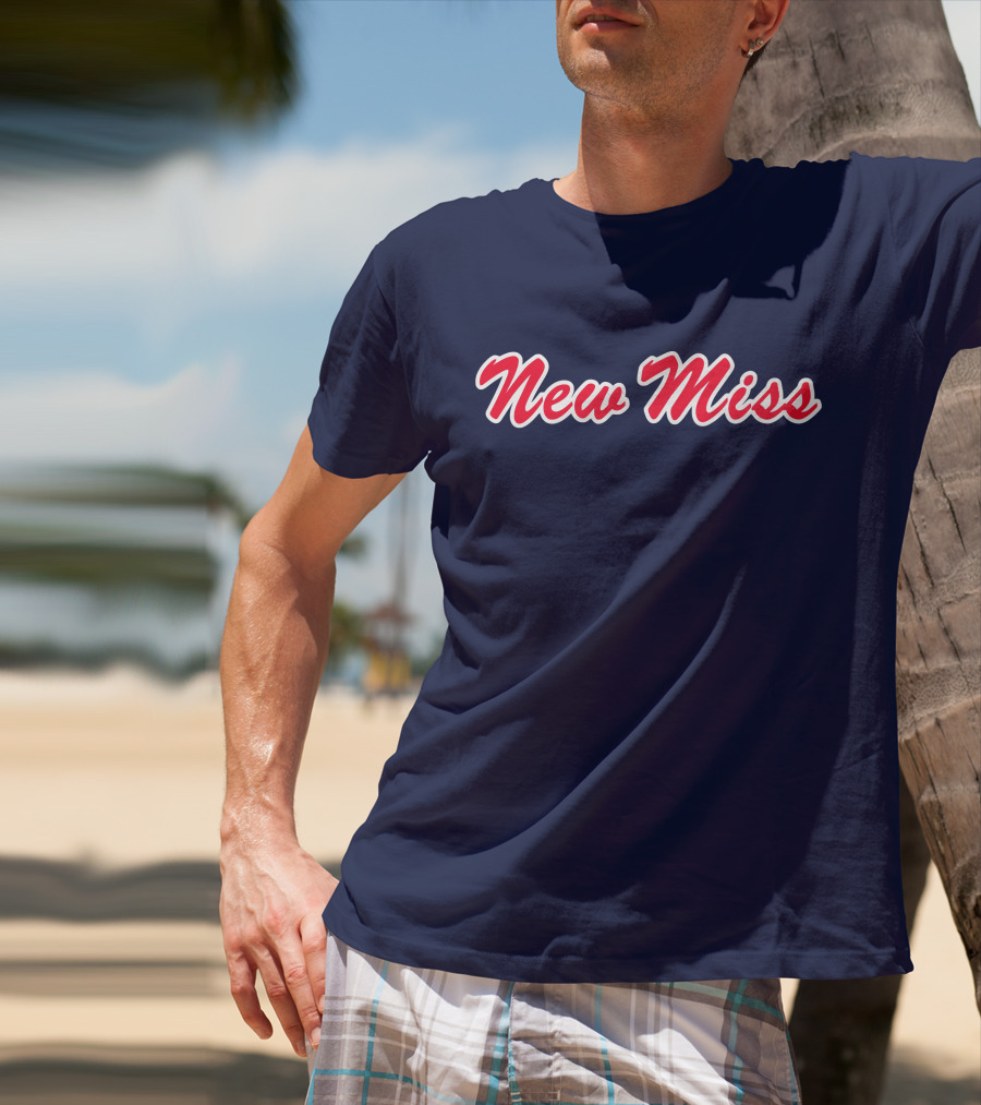 New Miss Vintage Collegiate Script T-Shirt