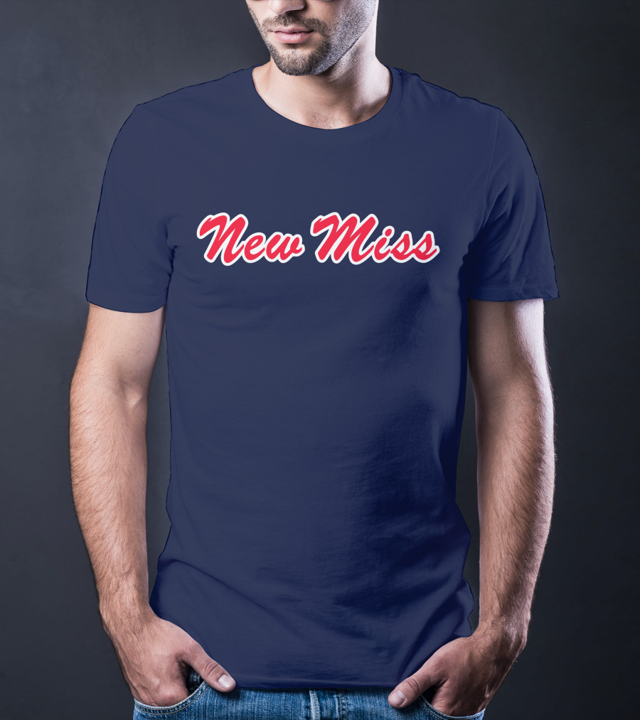 New Miss Vintage Collegiate Script T-Shirt