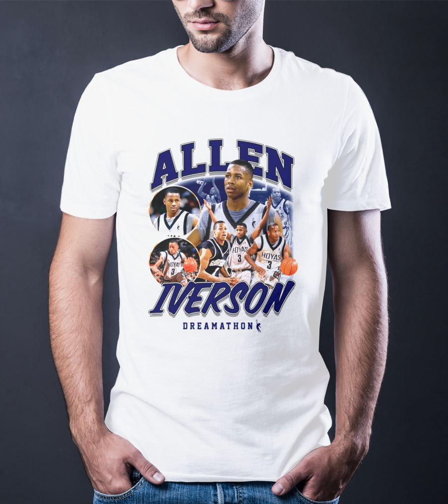 Allen Iverson Hoyas Dreamathon T-Shirt