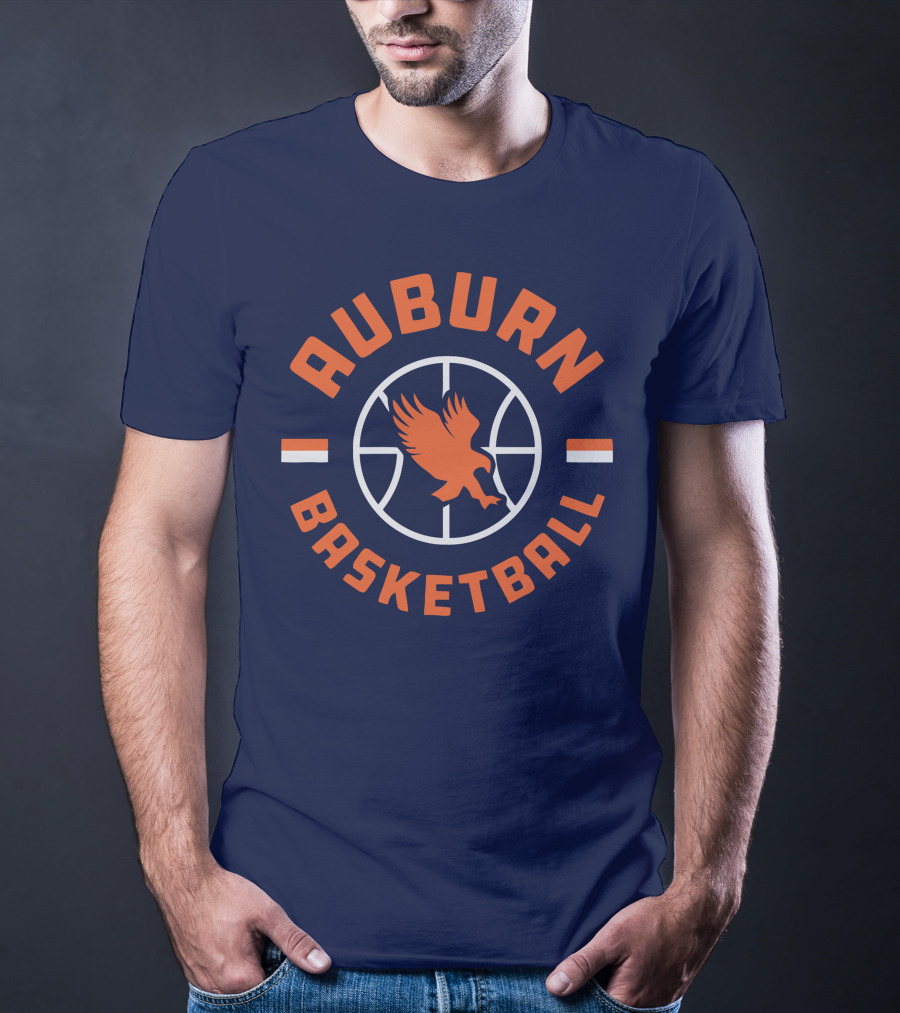 Auburn Basketball Eagle Hoop T-Shirt