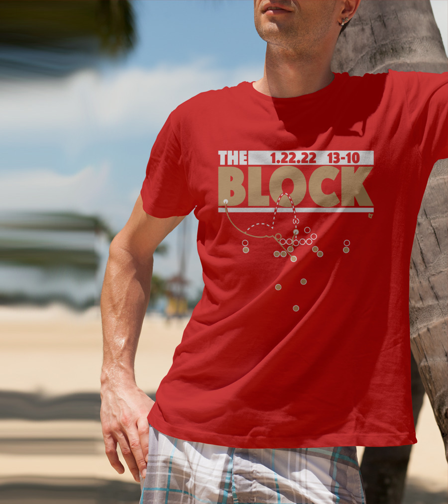 Block San Francisco 1.22.22 13-10 T-Shirt