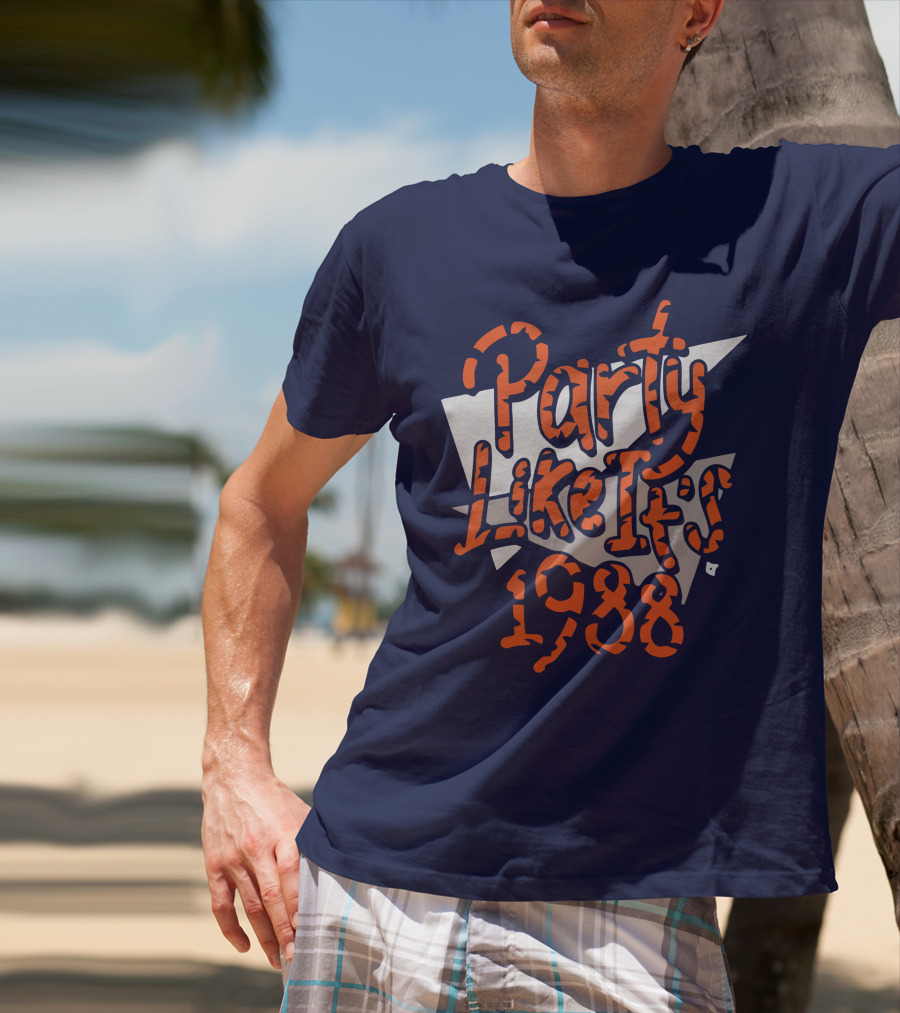 Cincinnati Party Like It's 1988 Retro Style Vintage T-Shirt