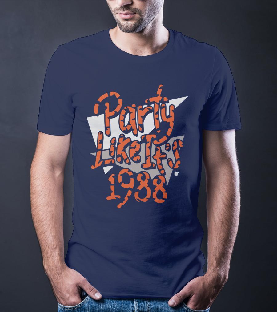 Cincinnati Party Like It's 1988 Retro Style Vintage T-Shirt