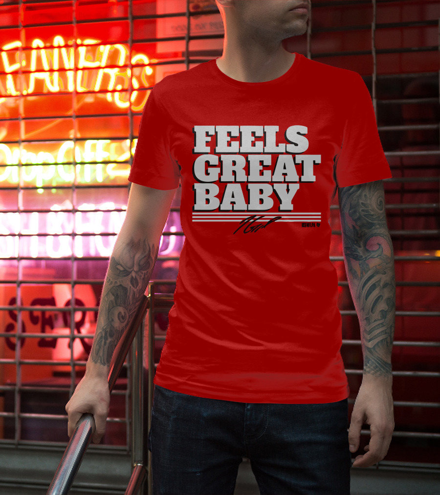 Jimmy Garoppolo Feels Great Baby NFLPA T-Shirt