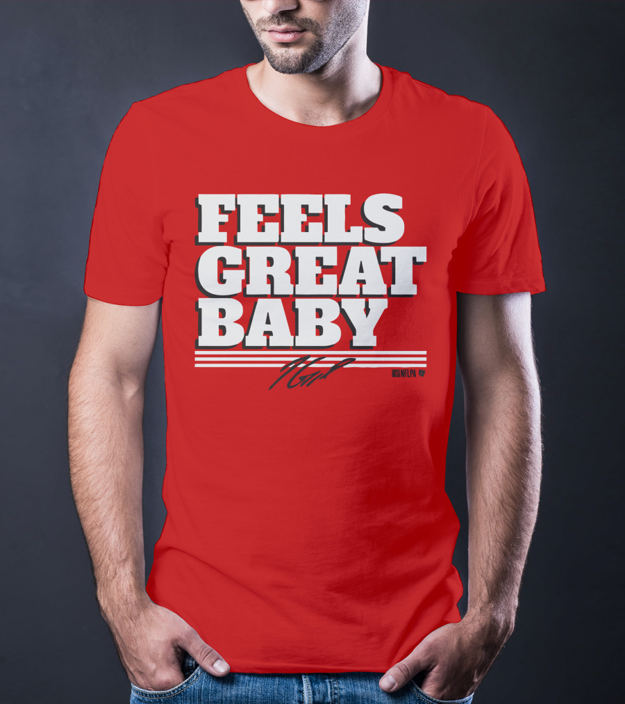 Jimmy Garoppolo Feels Great Baby NFLPA T-Shirt