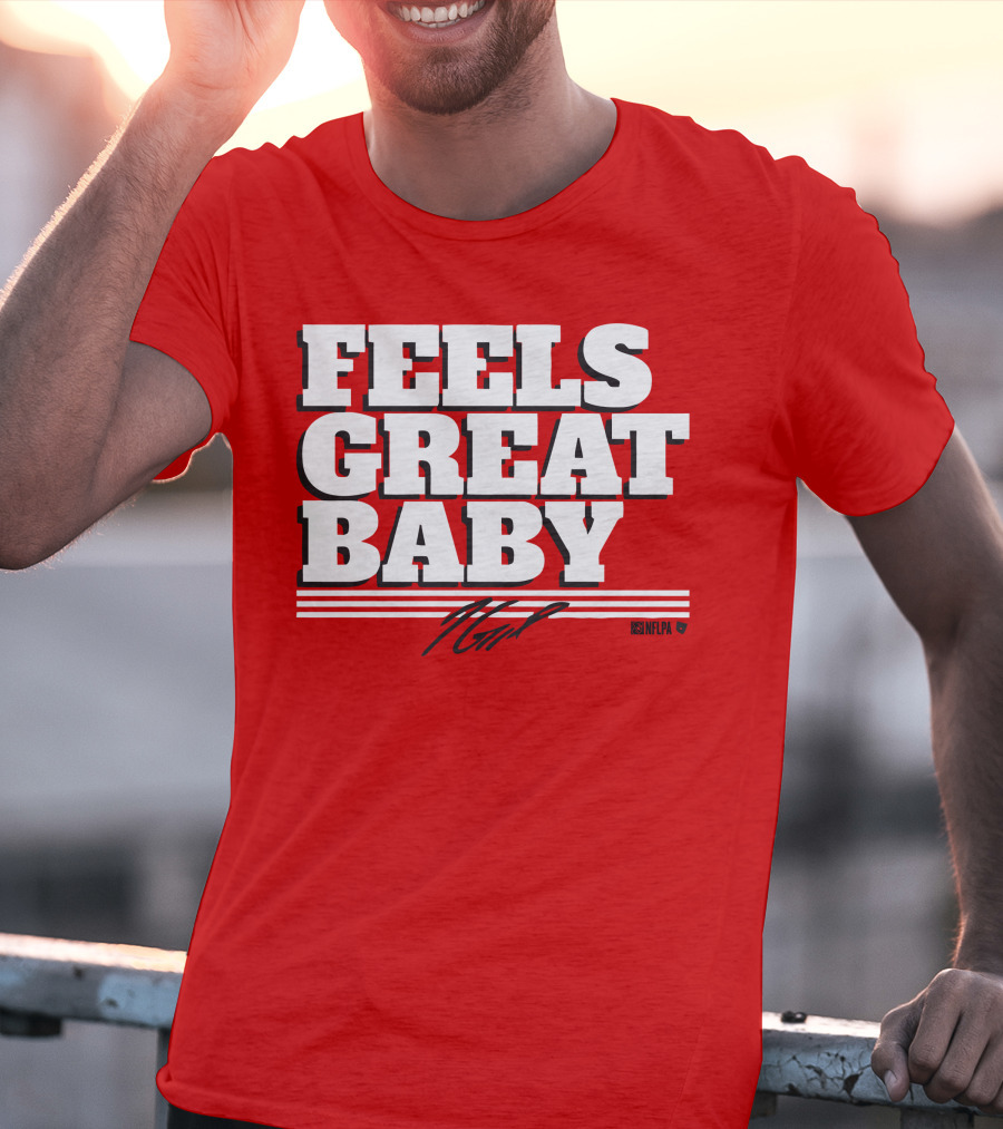 Jimmy Garoppolo Feels Great Baby NFLPA T-Shirt