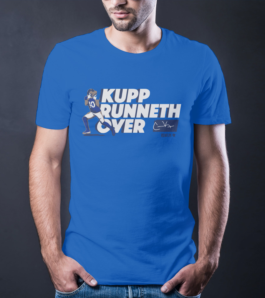 Kupp Runneth Over Cooper Kupp NFLPA 10 Football Player T-Shirt