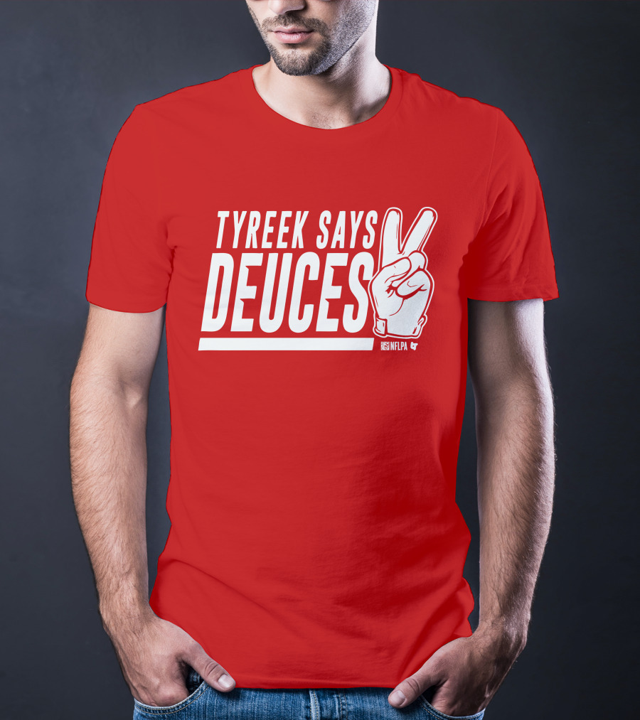 Tyreek Says Deuces Nflpa T-Shirt