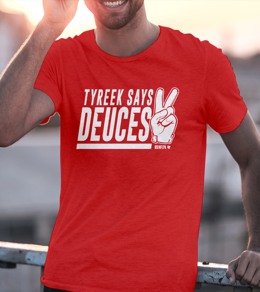 Tyreek Says Deuces Nflpa T-Shirt