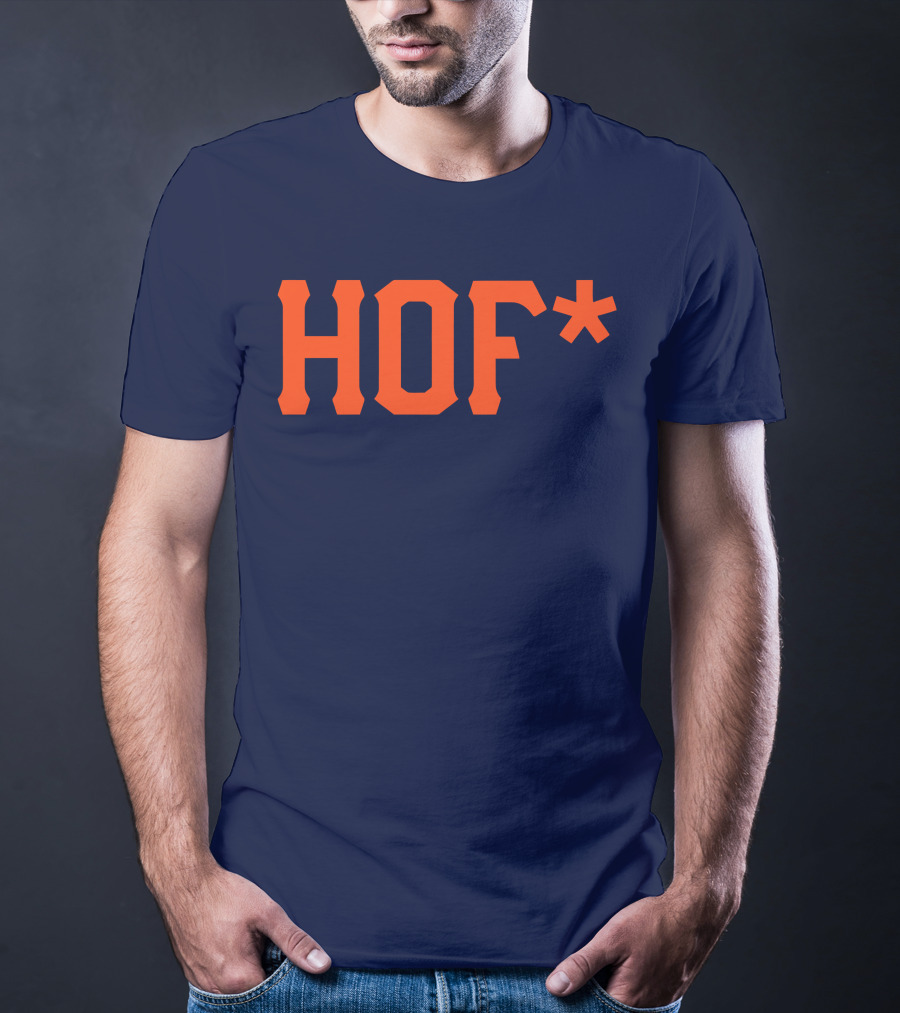 HOF* Navy Orange T-Shirt
