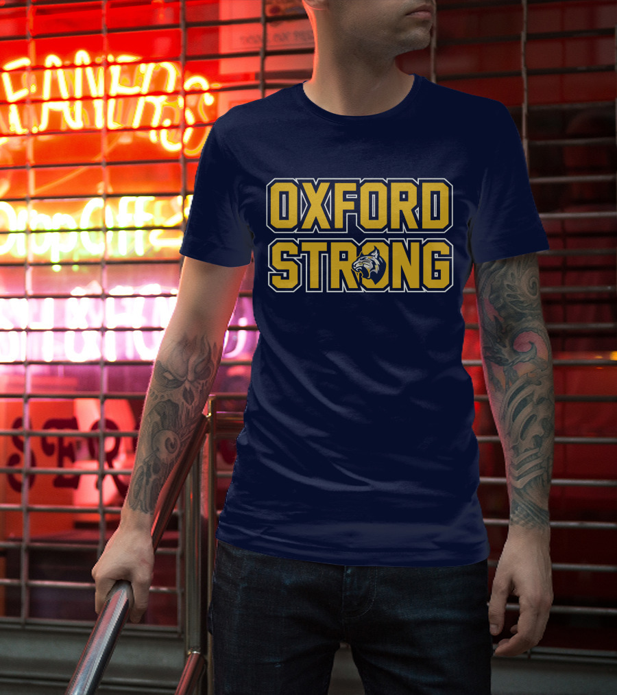 Oxford Strong Wildcats Mascot T-Shirt