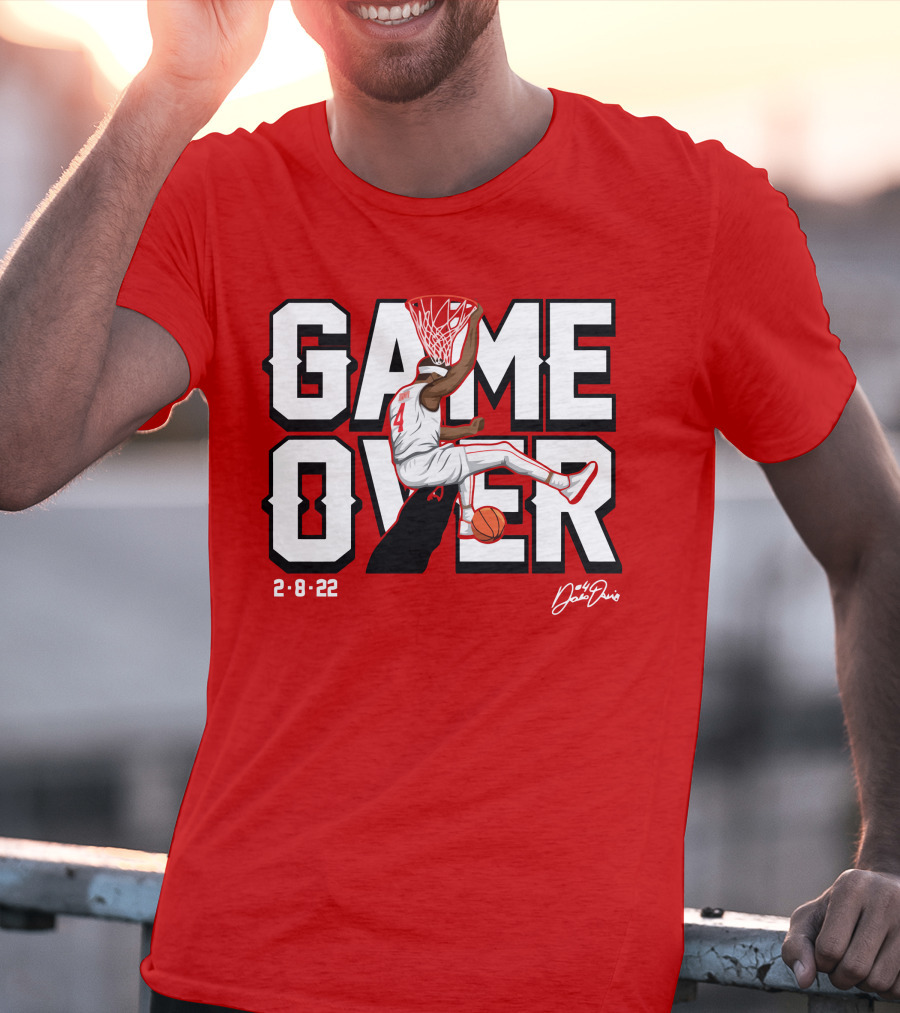 Davonte Devo Davis Game Over Dunk 2-8-22 Signature T-Shirt