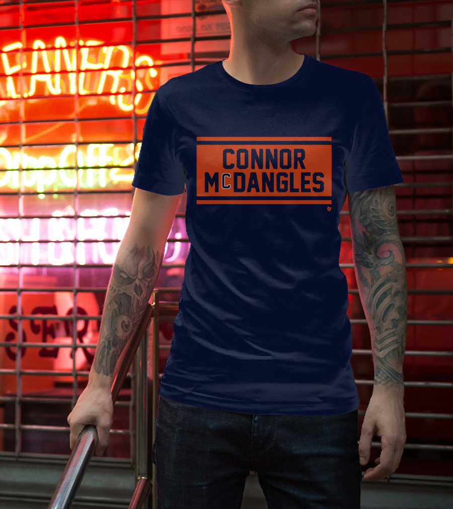 Connor McDavid McDangles Text Block T-Shirt