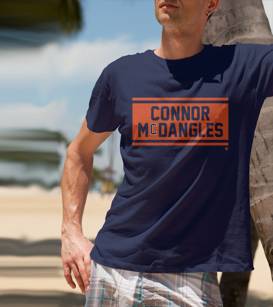 Connor McDavid McDangles Text Block T-Shirt
