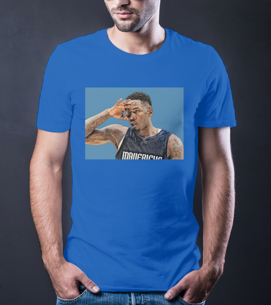 Dorian DFS Mavericks Basketball Player Gesture T-Shirt