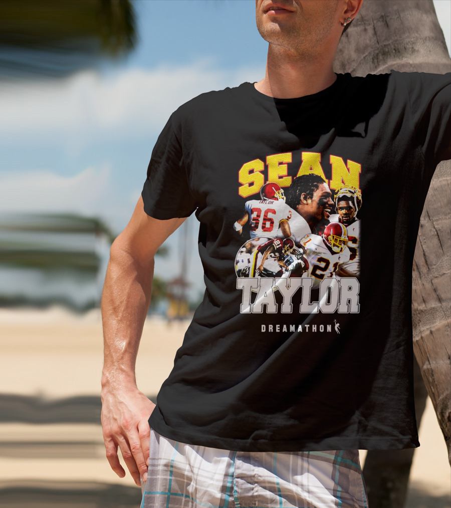Sean Taylor Dreamathon Football Legends Collection T-Shirt