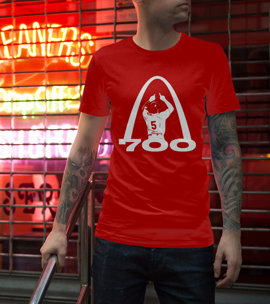 700 Baseball Arch Number 5 T-Shirt