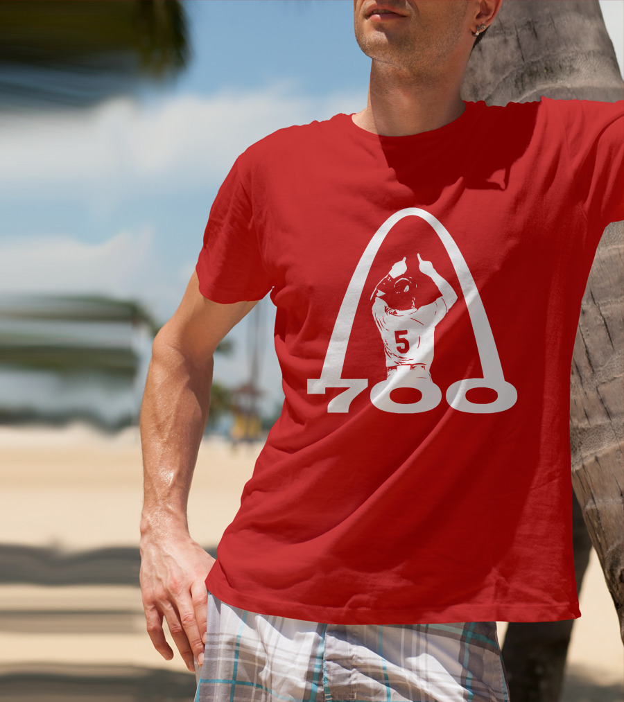 700 Baseball Arch Number 5 T-Shirt