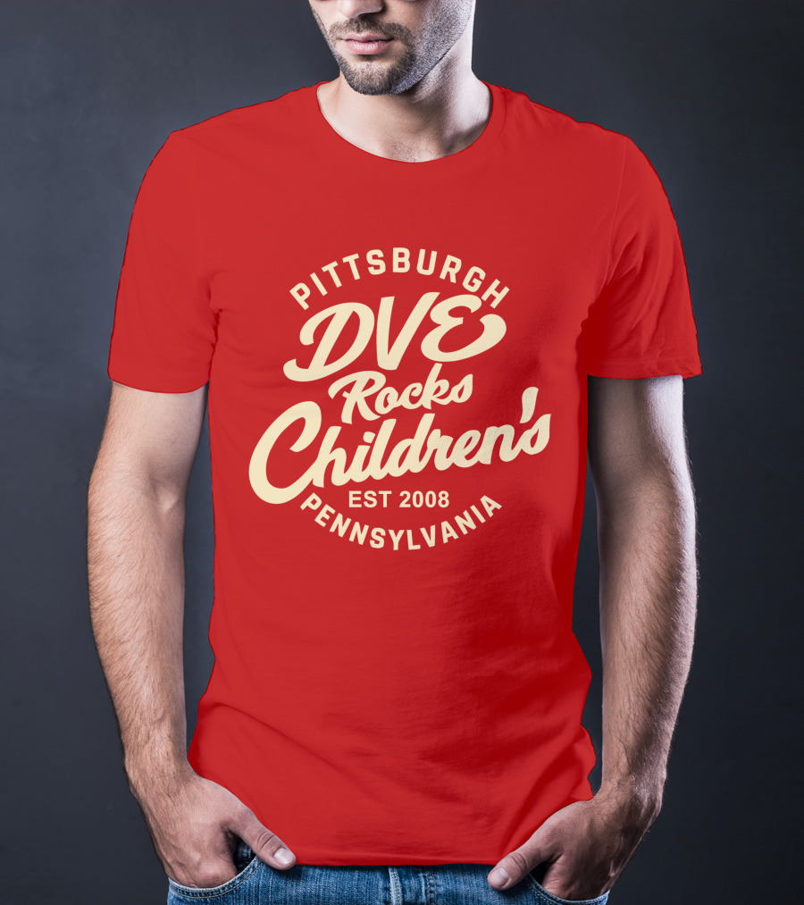 Pittsburgh DVE Rocks Children's Est 2008 Pennsylvania T-Shirt