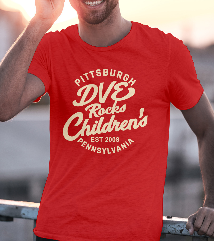 Pittsburgh DVE Rocks Children's Est 2008 Pennsylvania T-Shirt