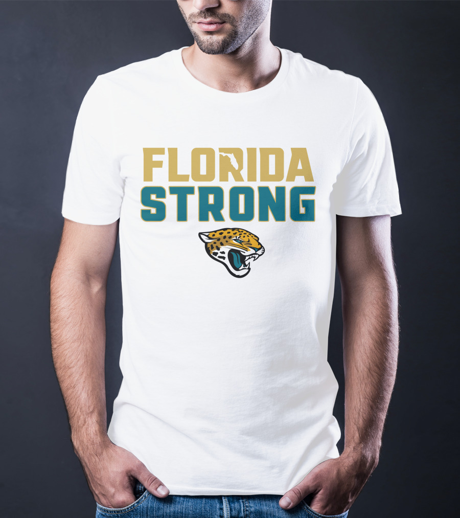 Florida Strong Jacksonville Jaguars Fan Gear T-Shirt