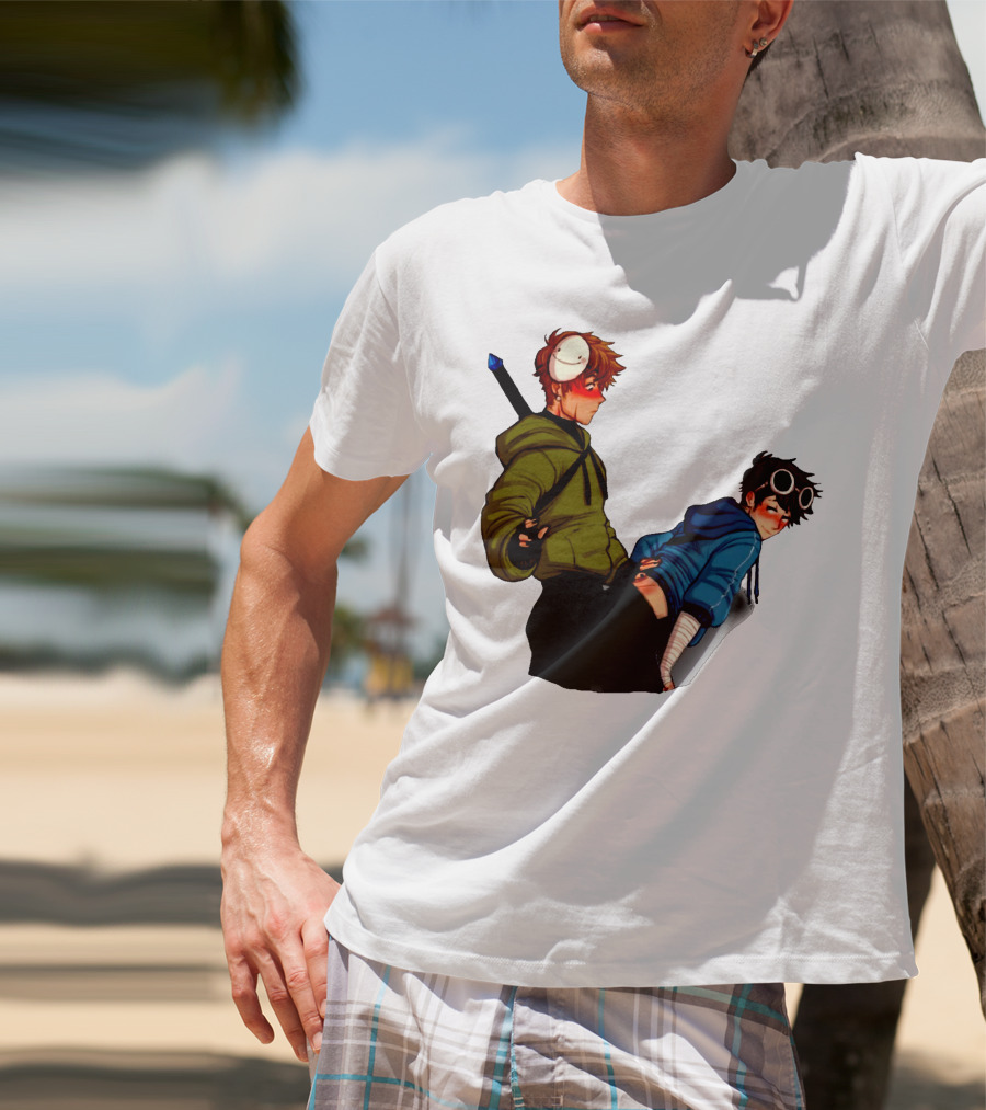 NSFW DNF Dream Team Blushing Character T-Shirt