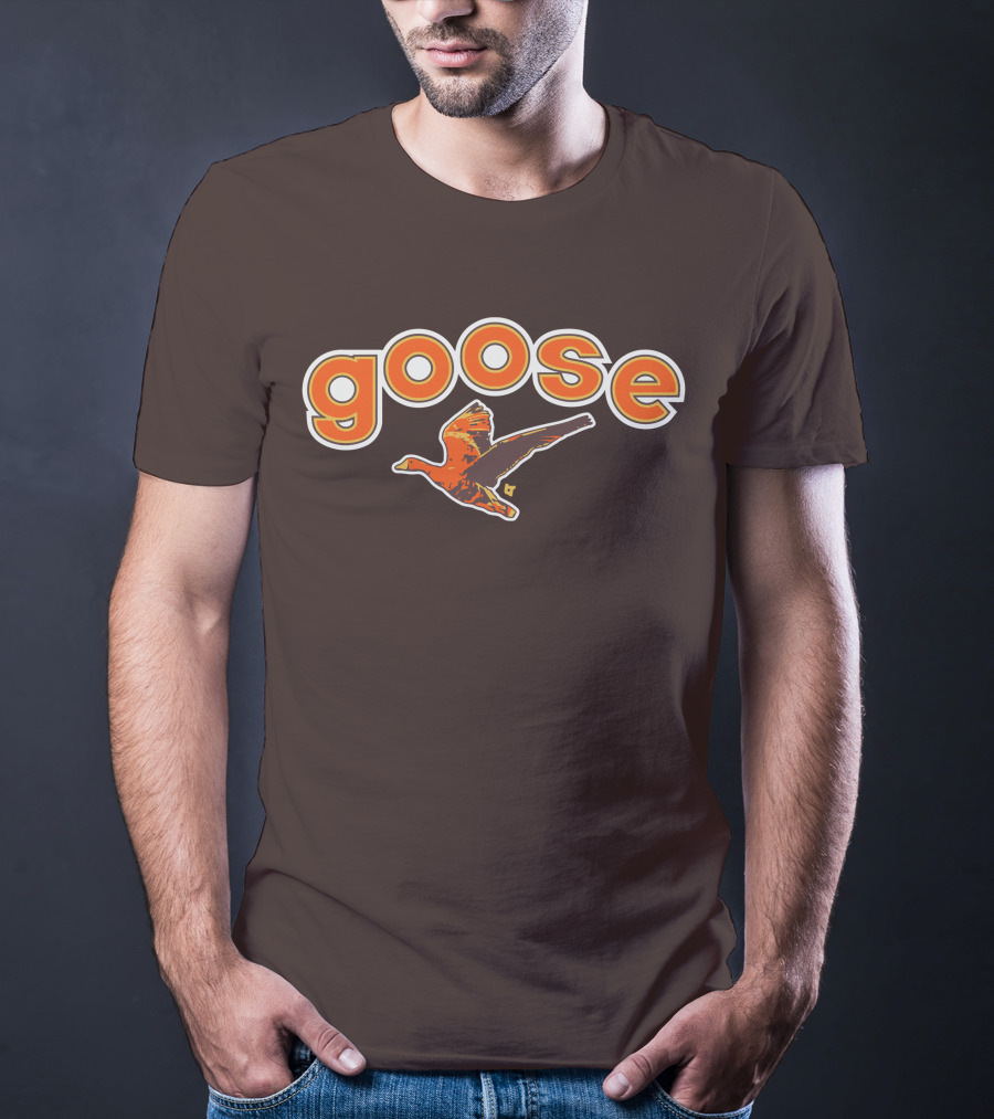 Goose Padres Brown And Orange T-Shirt