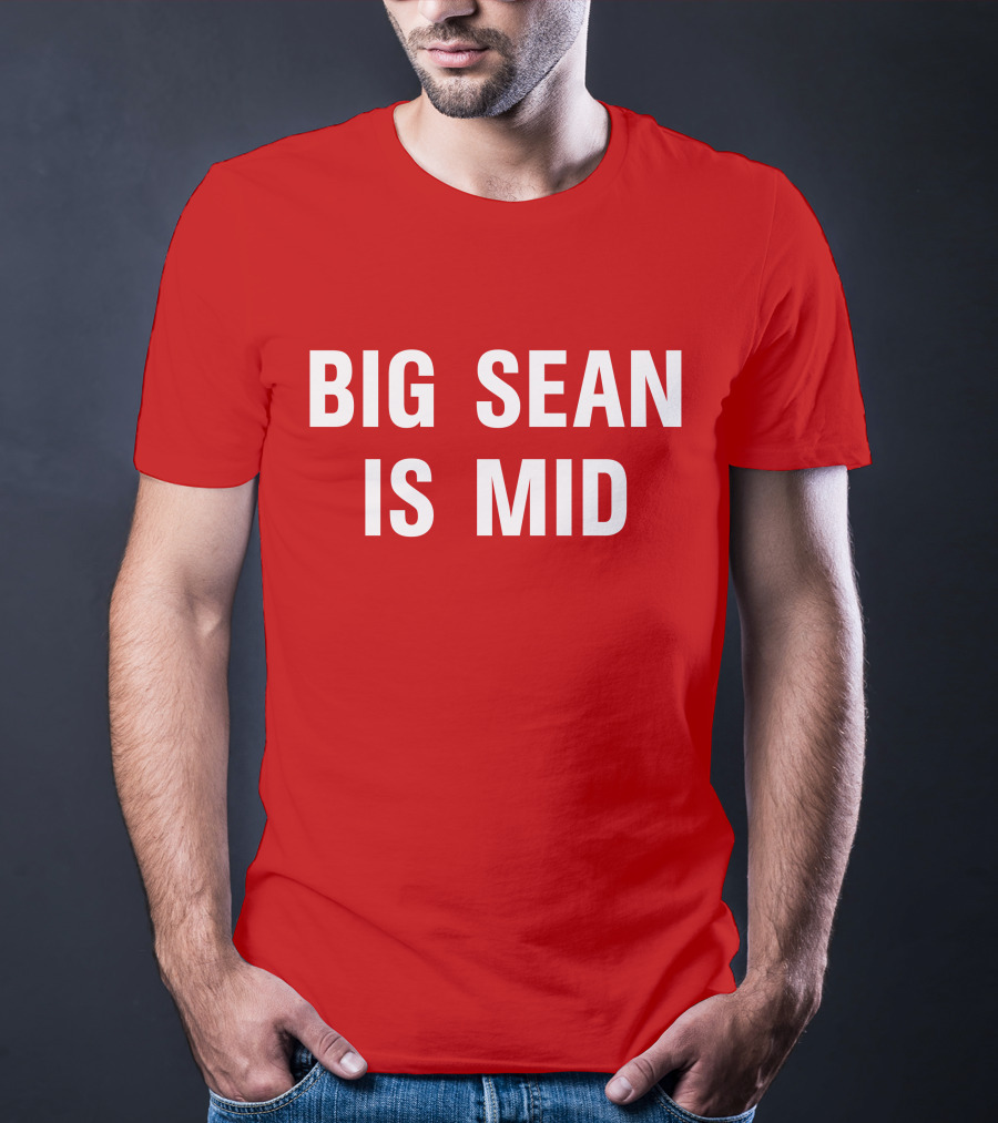 Big Sean Is Mid Statement In T-Shirt